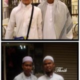Hjh Misiah-Anak lelaki bersama Mutawif (ustaz Andi & ustaz Thoib)